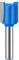 MACHSWON Straight Router Bit Milling Cutter Cutting 8mm Shank,18mm Cut Diameter & 20mm Cut Length Straight Cutting Trimming Cutter Double Flute Grooving Bits for Woodworking