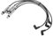 DEMULAX Auto Zündkerze Spule Drähte Zündspule Harness Kabel, for Polo, Classic 60 1,4 Auto-Zündkabel
