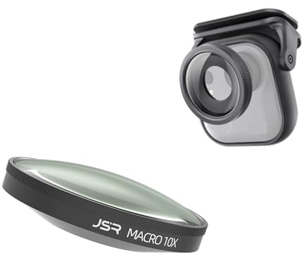 Macro Lens Filter for Insta360 GO Ultra, 10X HD Portrait Focusing Lens Photography Accessories for GO Ultra Action Camera