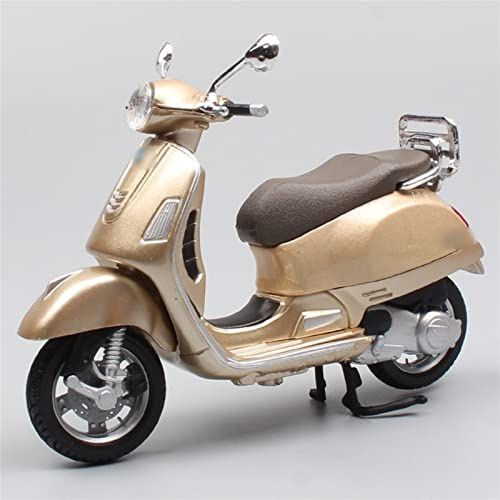 Maßstab 1:18 Für Piaggio Für Vespa GTS 300 Roller Motorrad Diecast Fahrzeuge Sport Spielzeug Modelle Für Kinder 2017 Gold