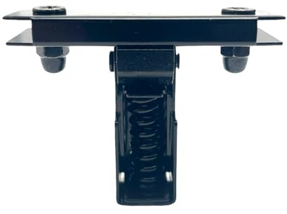 2 x Black Hinges for Technics SL-1200 & SL-1210 Dust Covers, Adjustable from 20°-90° Mondecks