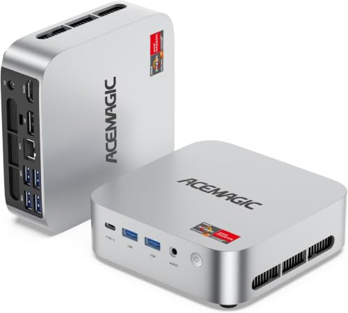 ACEMAGIC M1 Mini PC AMD Ryzen 7 7735HS (fino a4,75 GHz),24GB LPDDR5 1TB SSD