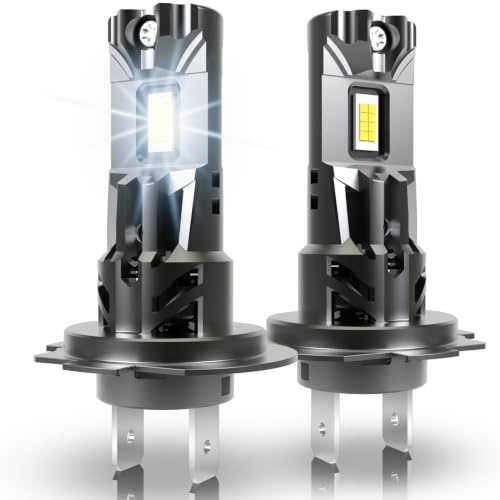 OUSHI H7 Scheinwerferlampe mit ECE Zulassung, 600% Helleres 6000K Weiß (2 Stück)