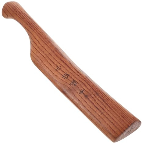 HEMOTON Wooden Laundry Hammer Comfortable Grip and Ergonomic Design for Hand Washing Clothes and Carpets Multi Functional Use for Household Cleaning Tasks and Home Use