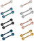 Incaton Chirurgenstahl Zungenpiercing Brustwarzenpiercing Nippelpiercing 16mm Barbell Piercing Schmuck Set