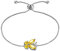 Aurora Tears Schmetterling verstellbare Armband 925 Sterling Silber November Birthstone gelb Topas Eröffnung Armband Tiere Schmuck für Frauen und Mädchen DB0111N