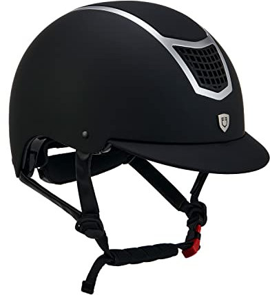 Equestro Cap Modell Eclipse Plain Matt S, Schwarz-Grau