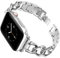 Compatibile con cinturini per Apple Watch 3 42, argento, metallo, da donna, regolabile, in acciaio inox, cinturino di ricambio per iWatch 44/45/49 mm SE Serie 9 8 7 6 5 4 3 2 1 Ultra