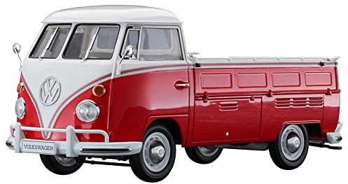 Hasegawa 1:24 Volkswagen Type 2 Pick-Up Truck - Red - White Paint