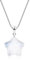 COAI Geschenkideen Damen 925 Sterling Silber Halskette mit Stern Anhänger aus Mondstein