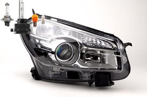Johns, Scheinwerfer passend für Nissan Qashqai J10 03/10- rechts + Leuchtmittel