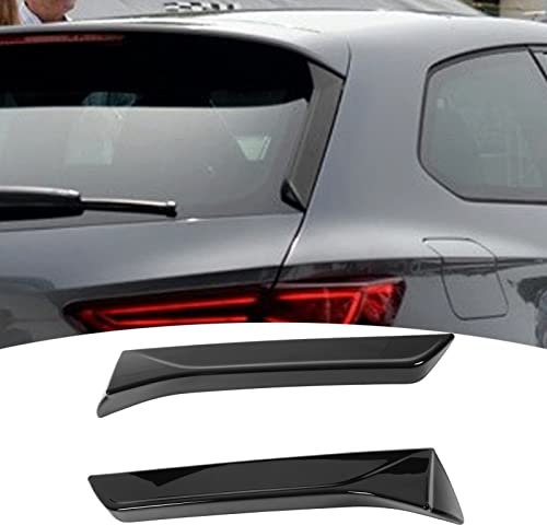 AYNEFY Heckscheiben Spoiler für 5f Fenster Seitenspoiler 2 Stück Heckscheiben Seitensplitter Flügel Außenverkleidung Links Rechts Ersatz für 5F Mk3 MK3.5