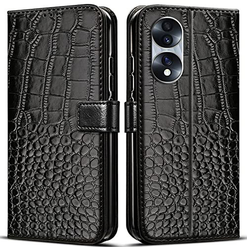 BIIULHCI Phone Case for Huawei Honor 70,Flip Wallet Kickstand Premium PU Leather Protective Mobile Phone Cover for Huawei Honor 70 Holster With Card Holder