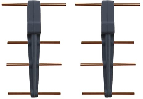 Create idea 2 Stück Yagi Antennen Signalverstärker Drohnen Reichweitenverstärker Kompatibel mit DJI Mavic Mini/Mini SE/Mavic 2/Mavic Air/Phantom 4 PRO/Spark/EVO II, Grau