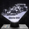 Nachttischlampe - Touch-Nachtlicht F1 - S. Vettel 3D-LED-Lampe Illusion, Geschenkidee Weihnachten Geburtstag Junge und Mädchen Nachttischlampe Kinder- oder Erwachsenenzimmer TOP