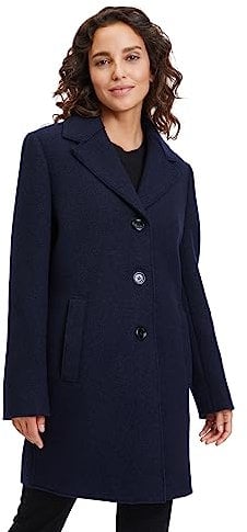 Gil Bret Damen 9433/6130 Jacke Wolle, 8534 Dark Navy, 44 EU