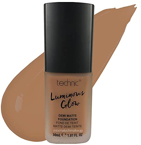 Technic Luminous Glow Demi Matte Foundation (Chestnut)