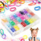 Zeuwets Haargummis Klein, 2000 Stück Mini Haargummis Mädchen, 24 Farben Haargummis Bunt, Elastische Haarbänder mit Fächern Organizer Box, Haar Gummibänder für Frauen Mädchen Kinderhaar Haarstyling