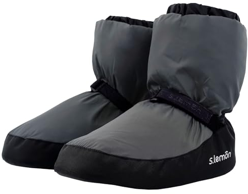 s.lemon Ballett Boots Warm Up Booties Aufwärm Stiefel Grau XS