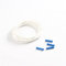 HEYBB 2mm 5V 12V 24V 36V 48V 110V 220V 380V Silikon Heizdrahtgummi Kupfer Beheizte elektrische Heizkabel Heizung Leitung Autobatterie Draht und Kabel (Color : 48V, Size : 5meters)