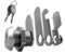 Serrure à Came 16mm Premium pour Boîte aux Lettres et Meuble – Verrouillage Sécurisé avec 2 Clés, Adaptabilité Maximale avec 4 Plaques de Montage Incluses