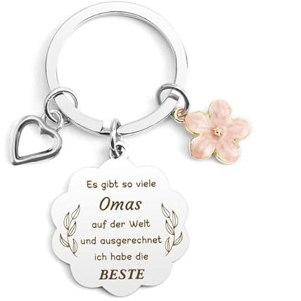 Prrivnix Oma Geschenk Zum Muttertag Schlüsselanhänger Frauen Geschenk Oma Geschenk Zum Muttertag Geschenk Oma Geschenk Für Oma Von Enkelin Geschenkideen Für Die Oma Weihnachten, Valentinstagsgeschenk