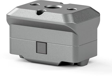 TILTA Khronos NATO Schnellwechseladapter für iPhone 15 Pro/Pro Max Hülle – Titanweiß TK-UNM-TW