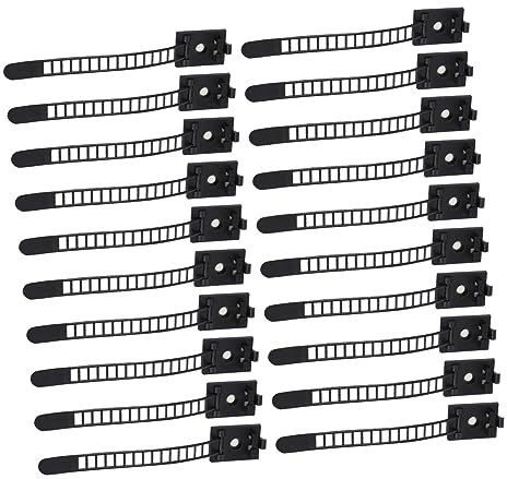 Yardenfun 50pcs Cable Covers for Wires Wall Adhesive Cable Ties Thumbs up Wire Holder