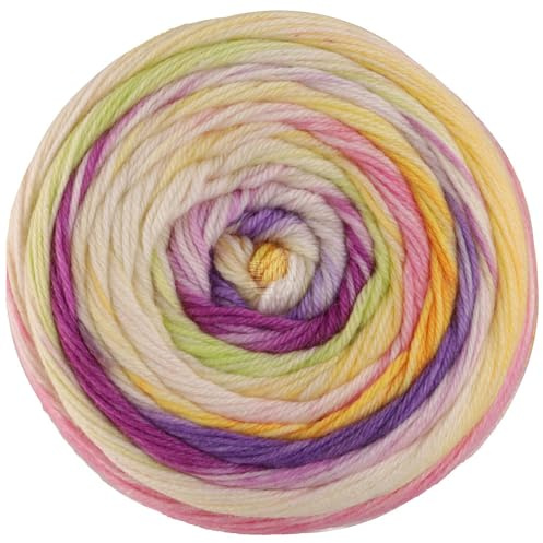 LANA GROSSA Meilenweit 100 Dusk | Sockenklassiker, bedruckt und waschmaschinenfest | Handstrickgarn aus 80% Schurwolle (Merino) & 20% Polyamid | 100g Wolle zum Stricken & Häkeln | 400m Garn FB6212
