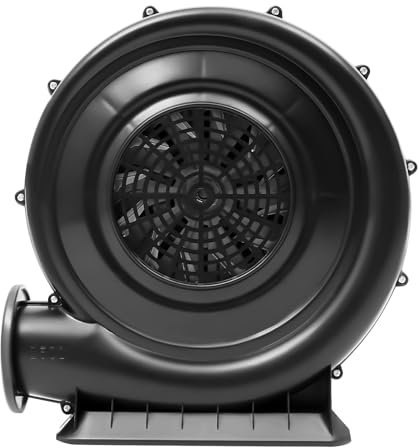 vinnyooc Soplador de alta presión, 250 V, 420 m³/h de flujo de aire, inflado rápido con 2800 rpm, ideal para juguetes inflables y sopladores hinchables