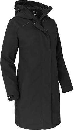 Bergson Verla | Damen Regenmantel, Black [900], 50 - Damen