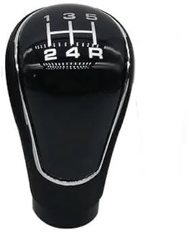Universal Fahrzeug Schaltknauf Für Mitsubishi Für ASX 2013 2014 2015 2016 2017 2018 Getriebe Kugelkopf 5 Gang Schaltknauf Autozubehör(Black)