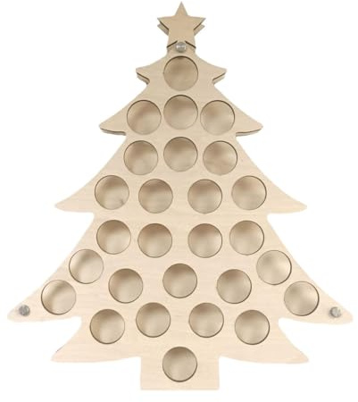MotiveTech Golfball Vitrine Aus Holz, Golfball Halter für Zuhause, Wohnzimmer, Büro