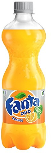 Fanta Orange zero 500 ml PMP 1 (pack of 12 x 500 ml)