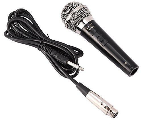 Zerone Wired Microphone Professional Dynamic Vocal Microphone Mic Handheld System With On/Off for Karaoke, House Parties