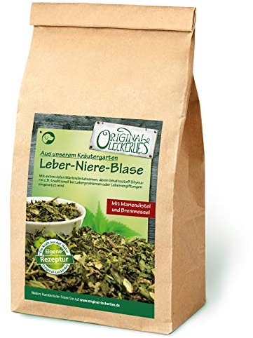 Original-Leckerlies: Leber-Niere-Blase-Kräutermix Basic, 100g Hundekräuter, Kräuter für Hunde, Hundefutter- Naturprodukt für Hunde, barfen