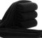 ARLI Handtuch 100% Baumwolle schwarz 6 Handtücher Set Serie aus hochwertigem Rohstoff Frottier klassischer Design elegant schlicht modern praktisch mit Handtuchaufhänger 6 Stück