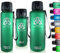 MIGHTY PEAKS Tritan XL Sport Trinkflasche 1.5 liter BPA frei, 1500ml 1 5 liter 1,5 liter Wasserflasche 1,5 liter, Grün,Gruen,Green, Sportflasche für Fahrrad,Fitness,Fussball,Kinder,Wandern