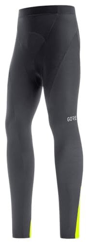 GORE WEAR Herren C3 Thermo Tights+, Black/Neon Yellow, XXL EU