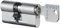 EVVA MCS Doppelzylinder mit 3 Schlüssel + Sicherungskarte, Hochsicherheits-Zylinderschloss mit Magnet-Code System, Schließanlage, Türschloss, Länge A:31 mm I:31 mm