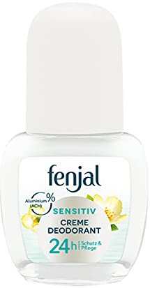 Fenjal Deo Roll-On Sensitive 24 Stunden Schutz 0% Aluminium (6 x 50 ml)