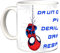 Taza de cerámica Super Héroi (Hombre Araño)