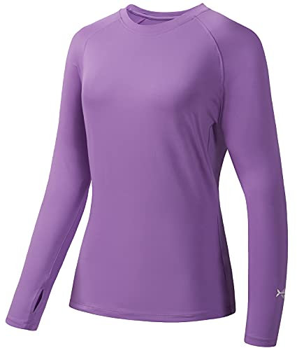 Bassdash Donna UPF 50+ UV Sun Protection T-Shirt a Manica Lunga per la Pesca e l'escursionismo
