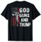 God Guns And Trump 2nd Amendment Flag AR15 Amerikanische Flagge T-Shirt
