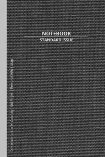 Vintage Notebook Standard Issue: Vintage Journal / Notebook, Gray 180 Pages