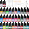 Tinte Para Velas 32 Colores, Colorante Para Velas, Tinte De Color De Vela Vívido Para Hacer Velas, Tinte De Cera Natural Altamente Concentrado, 5 ml Cada Uno