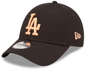 New Era Los Angeles Dodgers MLB Fankappe Kind Kids LA 9Forty gebogener Schirm verstellbar Teamlogo schwarz - Youth