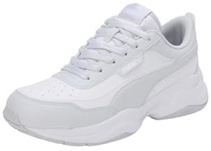Puma Women Cilia Mode Sneaker, Silver Mist-Puma White, 37 EU