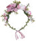Ipetboom Braut Blumen Stirnband Hochzeit Kopfschmuck Mit Girlande Haarschmuck Elegant