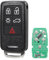 433MHZ 5 Buttons Car Key Fob For Volvo V40 V60 V70 S60 S80 XC60 XC70 Remote Key Fob FCCID:KR55WK49264